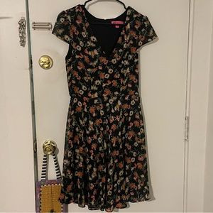 Betsey Johnson Floral Dress